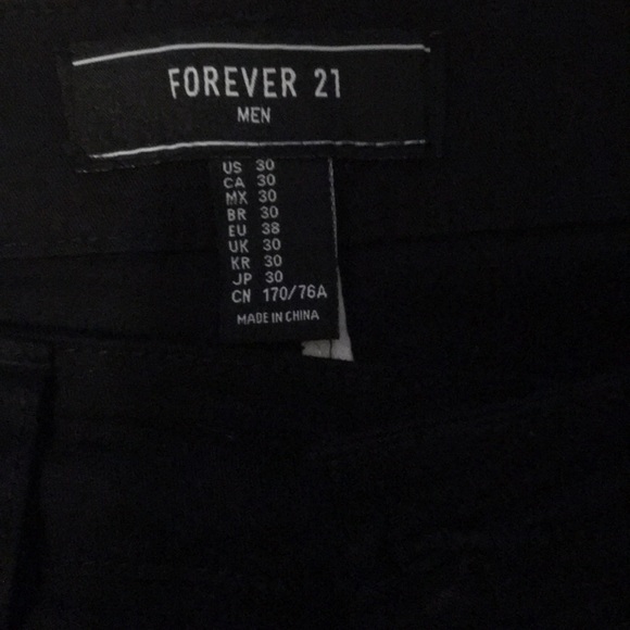 Forever 21 men’s biker jeans - Picture 3 of 4